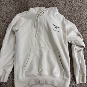 Denim & Flower Off-White Hoodie size S